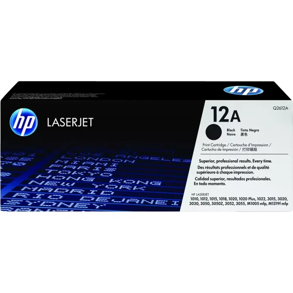 HP Original 12A Toner Cartridge Black