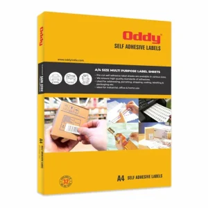 Oddy ST-1A4100 A4 Size Paper Labels for Laser, Inkjet & Copiers-1 Label/Sheet (100 Sheets)