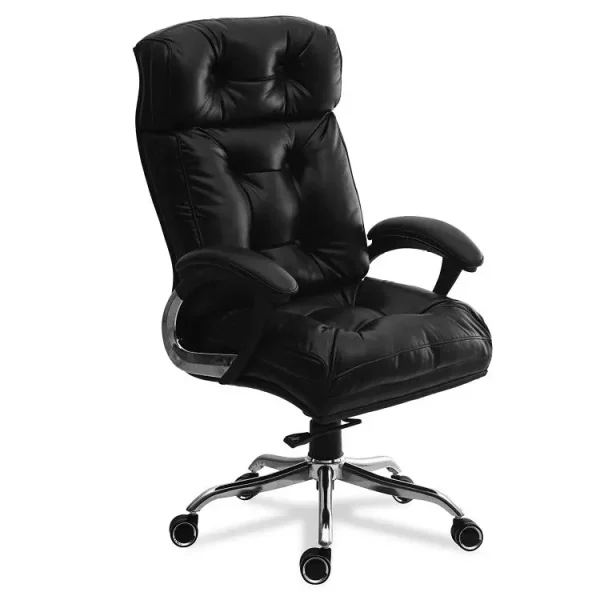 Ib basics Black Leatherette Big & Tall Office Executive Chair