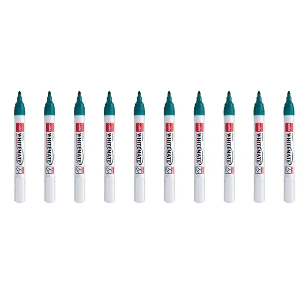 Cello Whitemate Whiteboard Marker Green (Pack of 10)