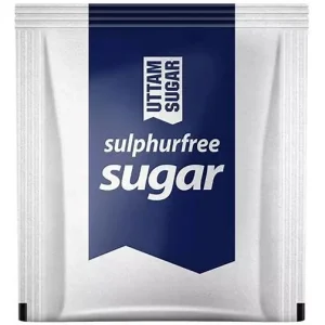 UTTAM SUGAR Superfine Sugar Sachets White Pouch, 1000 g