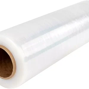 Fulcrum 30m x 5Inch High Strength Transparent Flim for Packing Furniture, Pallets, Plastic