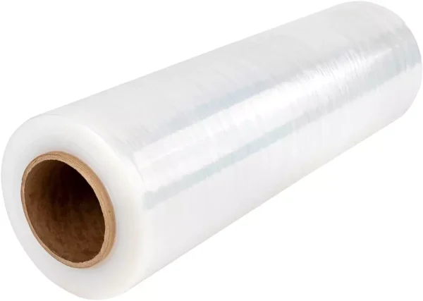 Fulcrum 30m x 5Inch High Strength Transparent Flim for Packing Furniture, Pallets, Plastic