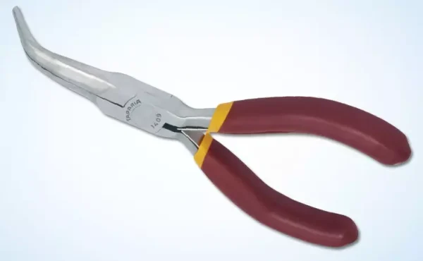 Taparia Long Needle Nose Mini Plier Two Color Dip Coated Sleeve, Length 150 mm, 1408