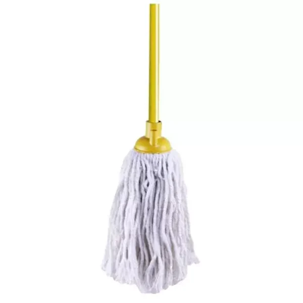 Generic Cotton Round Mop Machine Washable For Wet and Dry Floor Cleaning, CLE-421 (Pack of 3)