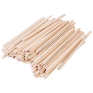 Generic Disposable Wooden Coffee Stirrer Stick Mixer for Beverages Brown (Pack of 500 Pcs)
