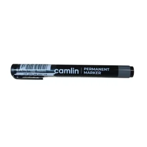 Camlin Permanent Marker Black colour set of 10 Pcs