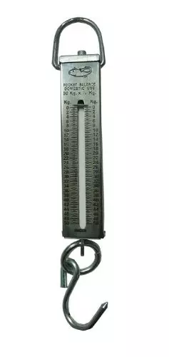 Generic 100kg Fish Spring Balance Luggage Weighing Scale Portable