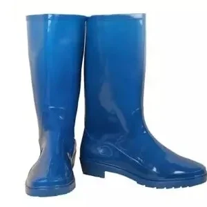 Hillson Gumboot PVC Sole Height 13 Inch UK 6, 101 Blue