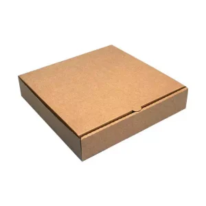 Jia Industries 6.25 x 4 x 2 inch Corrugated Pizza Boxes (Brown, Pack of 25 Box)
