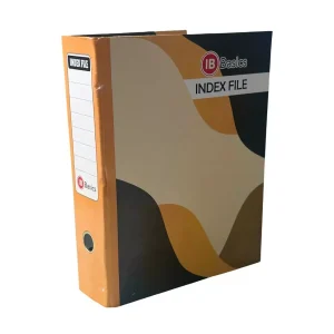 IB BASICS 555 GSM Box Index File With Lamination Legal A4 Size Assorted Color (Pack of 4)