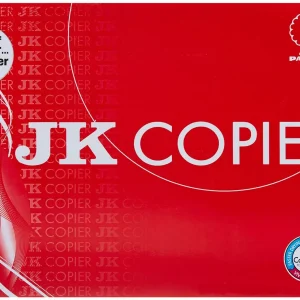 JK Copier 75 GSM A4 Size Multipurpose Paper 500 Sheets White (Pack of 1 Ream)