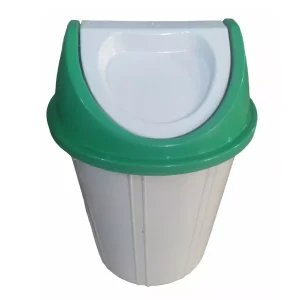 Polywell 10 L Swing Lid Round Dustbin Blue, PWE10 (SLRO)