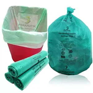 Prakrutik Blue Color Small 17×20 Inche Size Oxo Biodegradable Garbage Bag, 120 Bags
