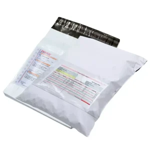 GENERIC 10x12 inch Plastic Tamper Resistant Courier Bag with POD, 51 Micron (Pack of 100)