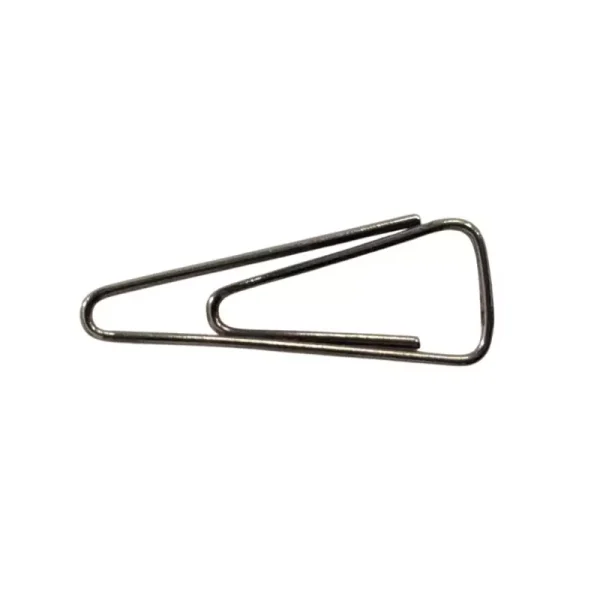 GENERIC Stainless Steel U Clip Silver 26 mm (Pack of 200)